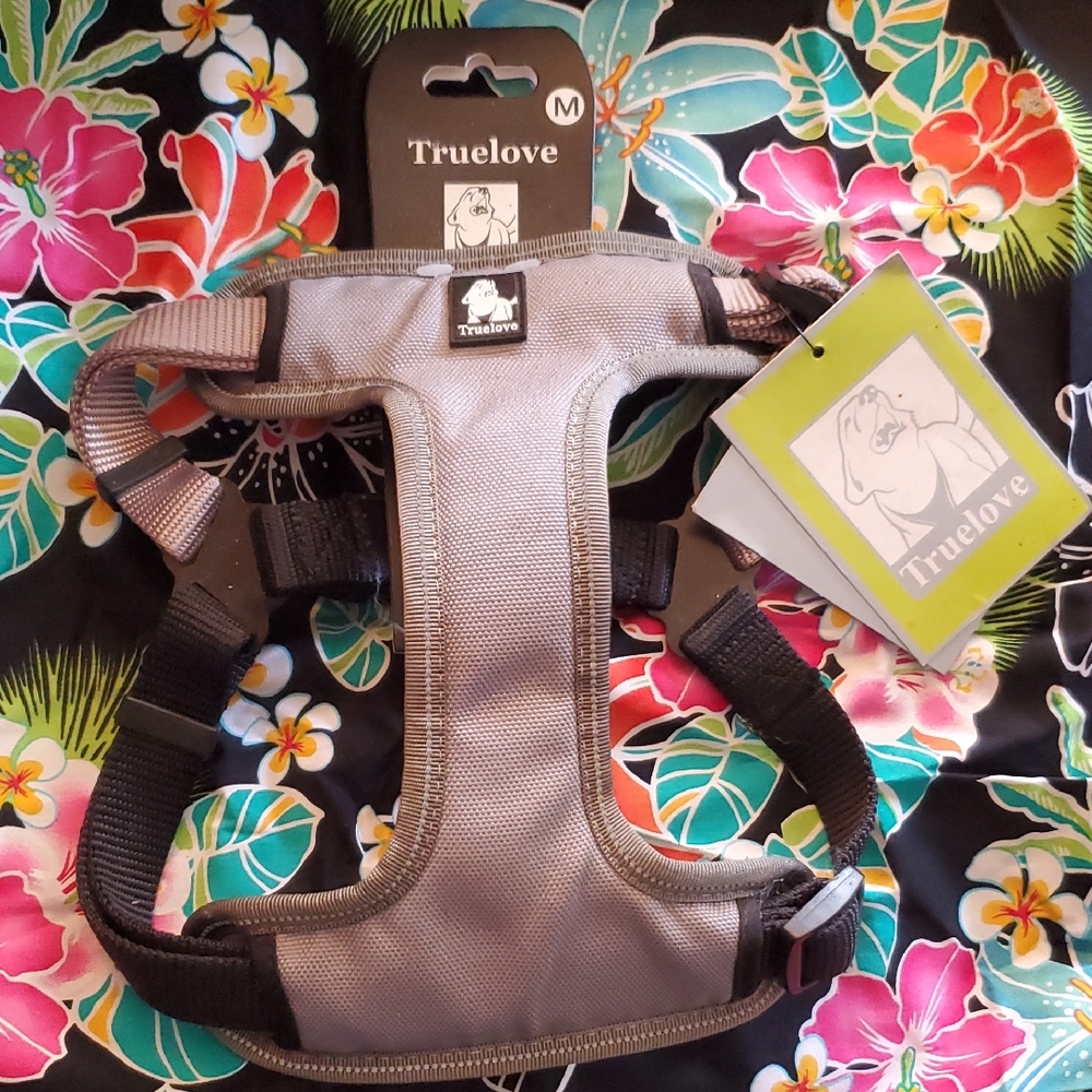 Truelove Gray Dog Harness